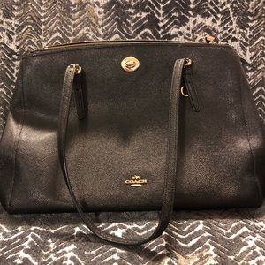 Coach Turnlock Purse F55681 Black